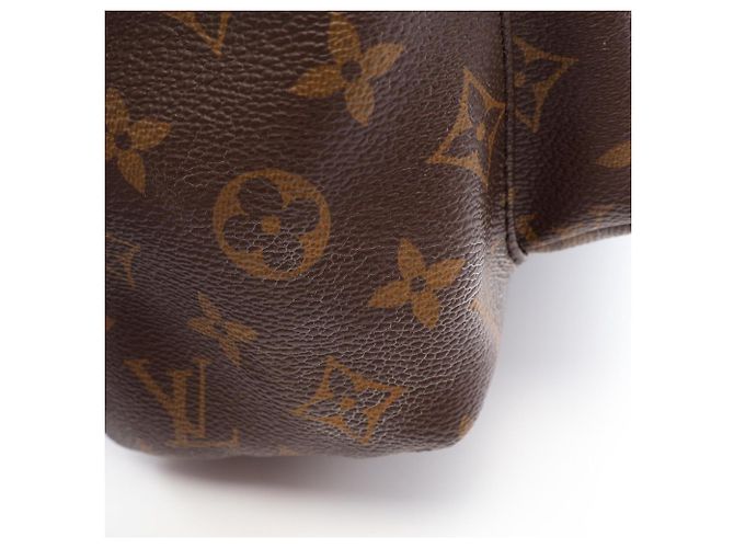 Zaino Louis Vuitton Palm Springs MM in Brown Monogram Marrone Monogramma - vista 6