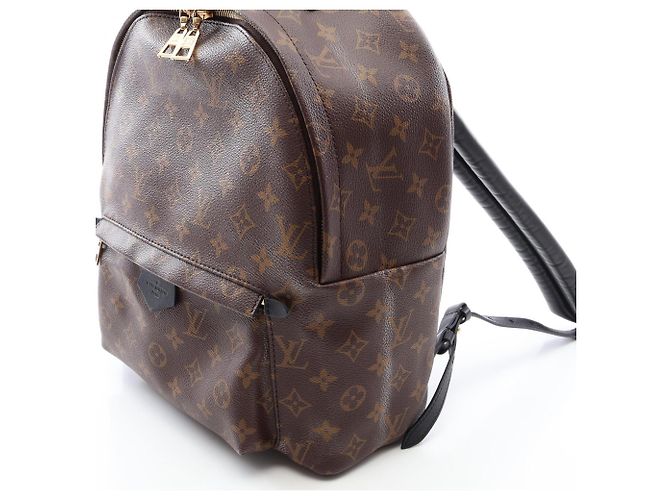 Zaino Louis Vuitton Palm Springs MM in Brown Monogram Marrone Monogramma - vista 8