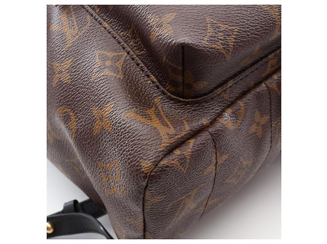 Zaino Louis Vuitton Palm Springs MM in Brown Monogram Marrone Monogramma - vista 9