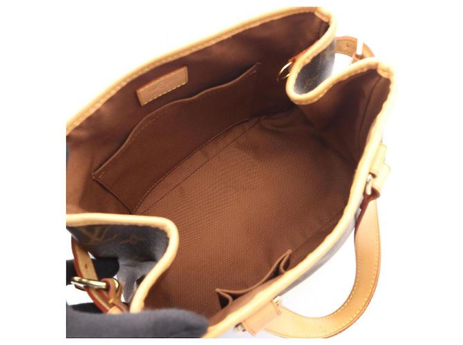 Borsa Louis Vuitton Batignolles Marrone Monogramma - vista 3