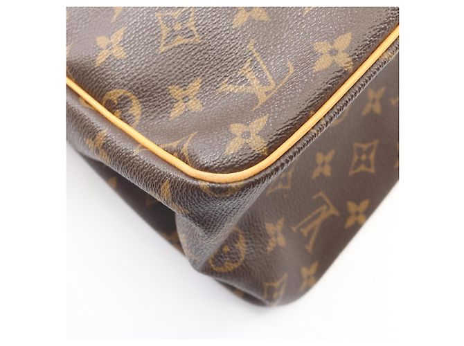 Borsa Louis Vuitton Batignolles Marrone Monogramma - vista 7