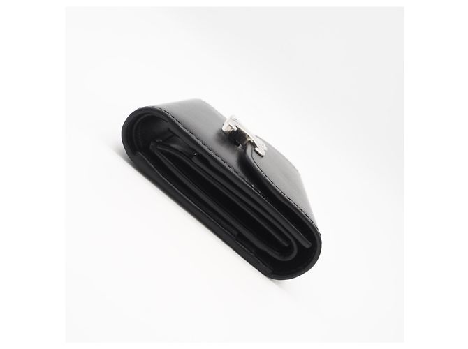 Céline Cartera Celine Triomphe Small Flap Negro - vista 5