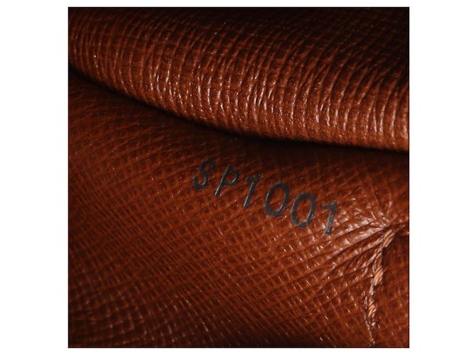 Borsa Louis Vuitton Papillon 26 Marrone Monogramma - vista 5