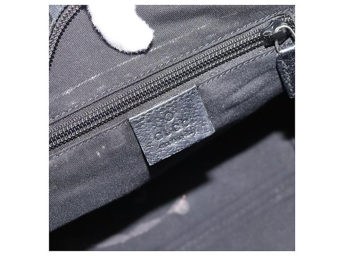 Borsa a mano GUCCI GG Canvas Nera 131228 Auth ep15484 Nero - vista 15