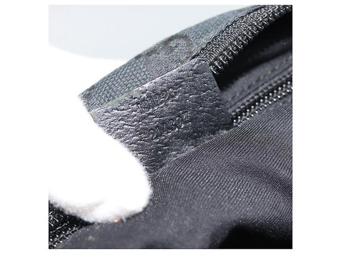 Borsa a mano GUCCI GG Canvas Nera 131228 Auth ep15484 Nero - vista 21