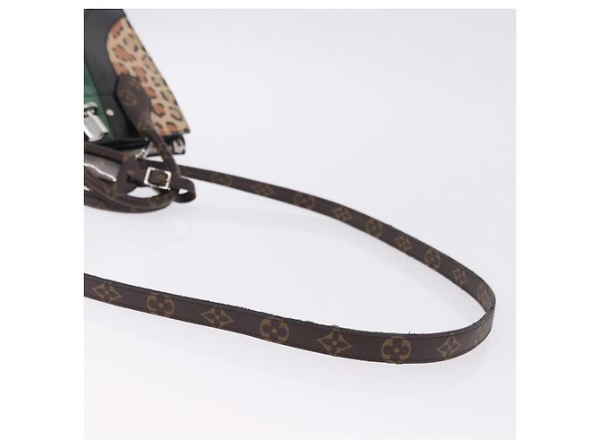 LOUIS VUITTON Borsa City Steamer MM Monogram Leopard M52126 LV Auth 188793SM Monogramma - vista 9