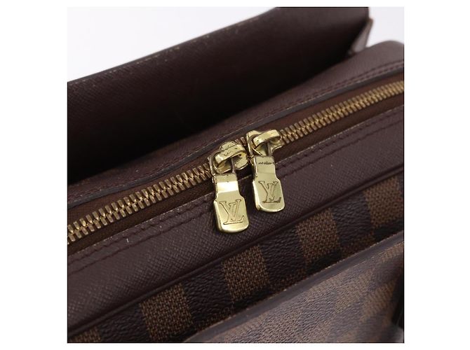 LOUIS VUITTON Borsa Damier Ebene Triana N51155 LV Auth fm5408 - vista 14