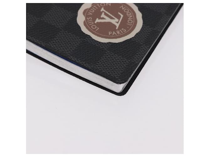 LOUIS VUITTON Damier Graphite Kai Eclamance Note GI0248 LV Auth 190684M Damier ebene - vista 10
