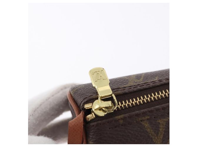 LOUIS VUITTON Monogram Papillon Pouch LV Auth BA14314 Monogramma - vista 14
