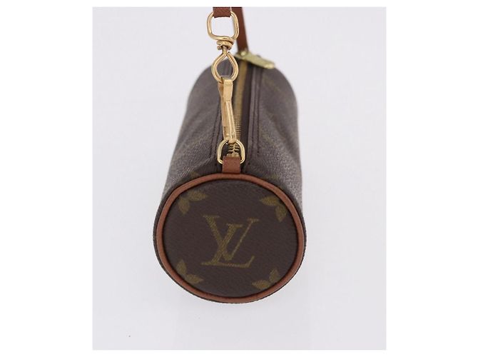 LOUIS VUITTON Monogram Papillon Pouch LV Auth BA14314 Monogramma - vista 4