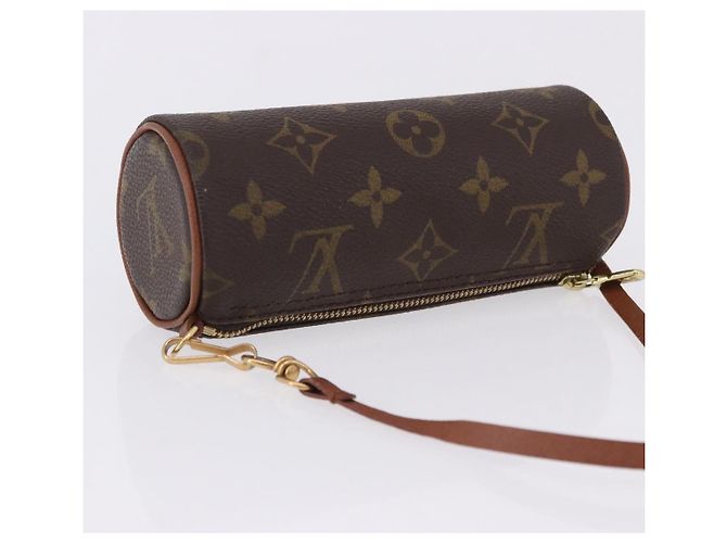 LOUIS VUITTON Monogram Papillon Pouch LV Auth BA14314 Monogramma - vista 6