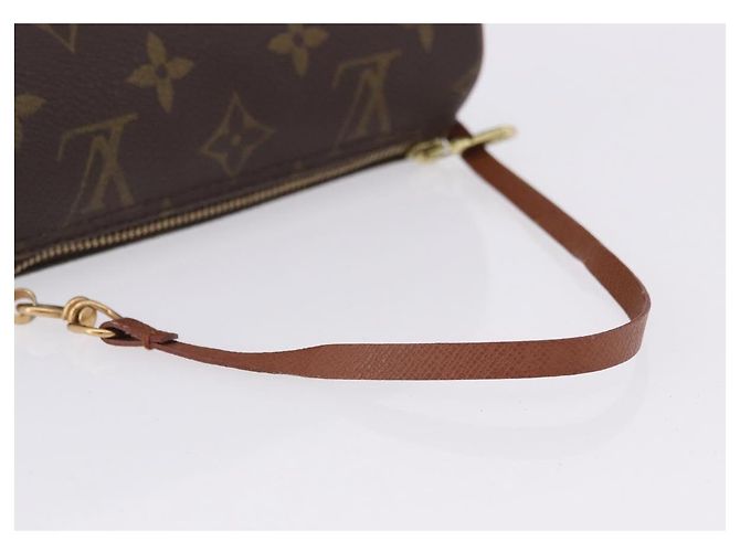 LOUIS VUITTON Monogram Papillon Pouch LV Auth BA14314 Monogramma - vista 7