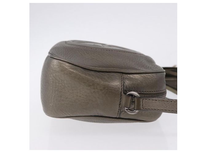 Borsa a Spalla GUCCI in Pelle Champagne Gold 308364 Auth ka5269 D'oro - vista 4