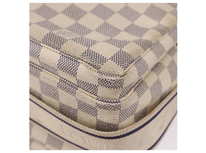 LOUIS VUITTON Borsa a tracolla Damier Azur Naviglio N51189 LV Auth 192113 - vista 15