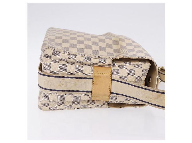 LOUIS VUITTON Borsa a tracolla Damier Azur Naviglio N51189 LV Auth 192113 - vista 6