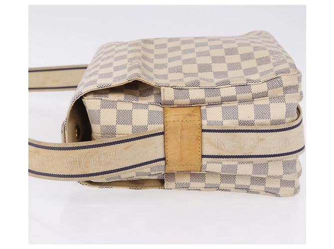 LOUIS VUITTON Borsa a tracolla Damier Azur Naviglio N51189 LV Auth 192113 - vista 7