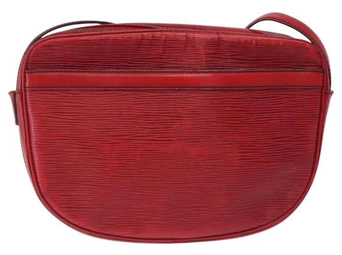 LOUIS VUITTON Epi Jeune Fille MM Borsa a Spalla Rossa M52157 LV Auth 192062 Rosso - vista 3