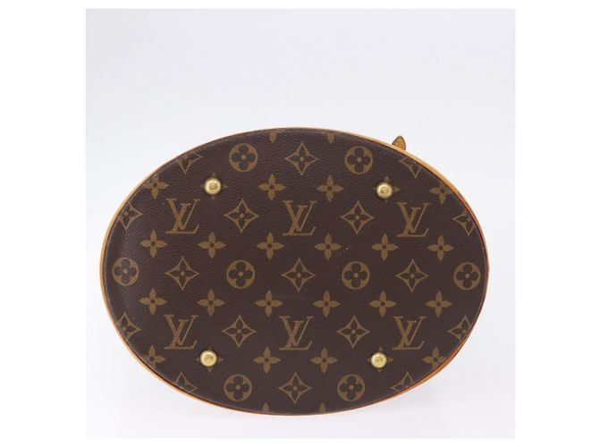 LOUIS VUITTON Borsa a Spalla Monogram Bucket GM M42236 LV Auth bs36218 Monogramma - vista 10