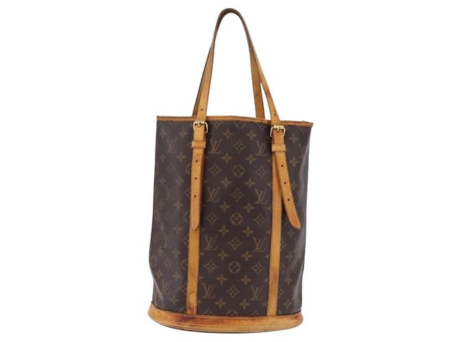 LOUIS VUITTON Borsa a Spalla Monogram Bucket GM M42236 LV Auth bs36218 Monogramma - vista 2