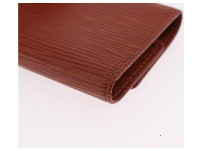 LOUIS VUITTON Epi Multicles 6 Key Case Marrón M63813 LV Auth 186605A Castaño - vista 11