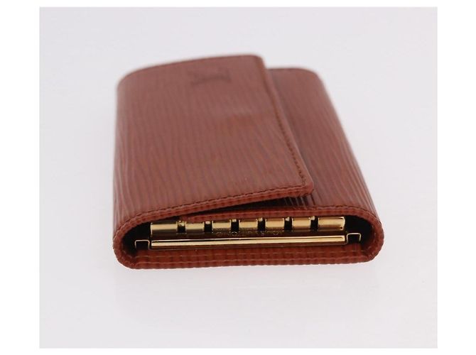 LOUIS VUITTON Epi Multicles 6 Key Case Marrón M63813 LV Auth 186605A Castaño - vista 5