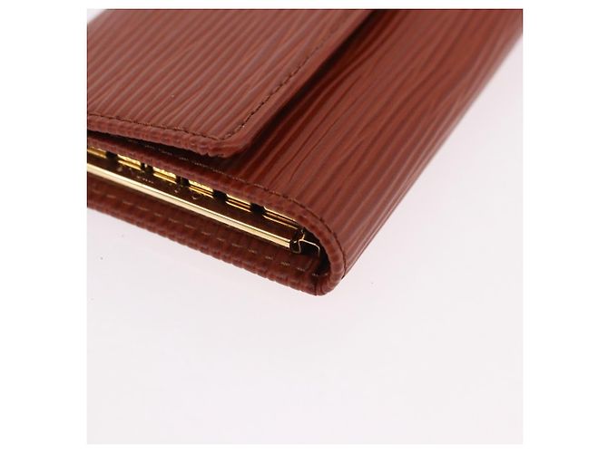 LOUIS VUITTON Epi Multicles 6 Key Case Marrón M63813 LV Auth 186605A Castaño - vista 8