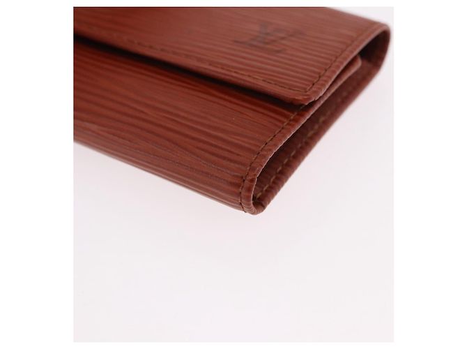 LOUIS VUITTON Epi Multicles 6 Key Case Marrón M63813 LV Auth 186605A Castaño - vista 9