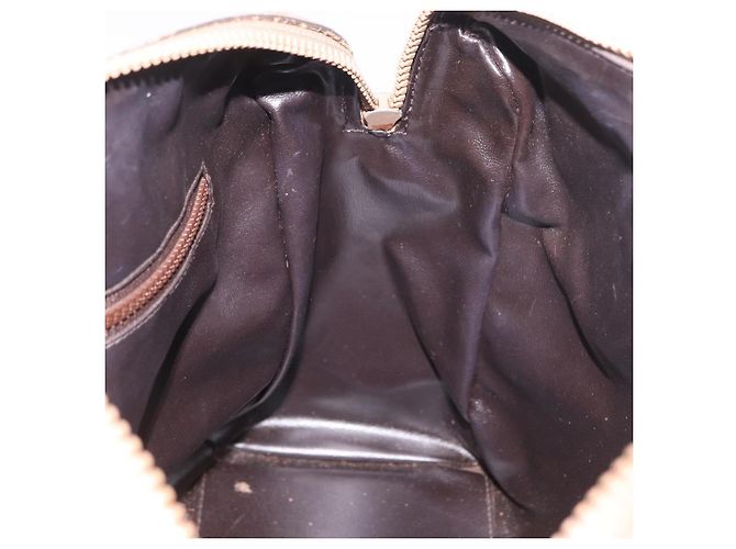 Céline Borsa CELINE Macadam Canvas PVC Beige Oro Autentica gh2177 D'oro - vista 18