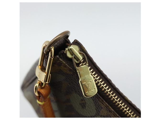 LOUIS VUITTON Monogram Graffiti Pochette Accessoires Khaki M92191 Auth bs36205A Monogramm - Ansicht 16