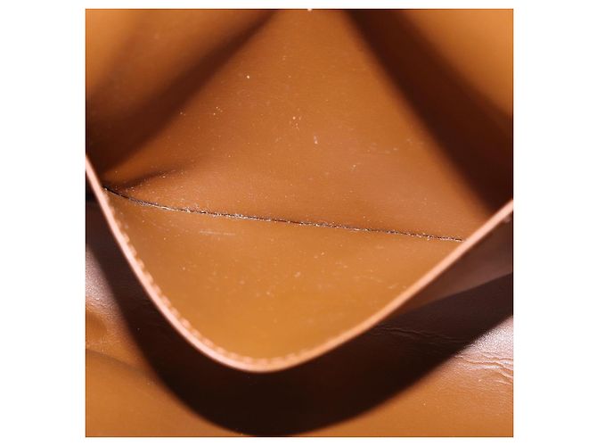 LOUIS VUITTON Monogram Vernis Thompson Street Bag Bronze M91124 LV Auth 192067 Bronzo - vista 21