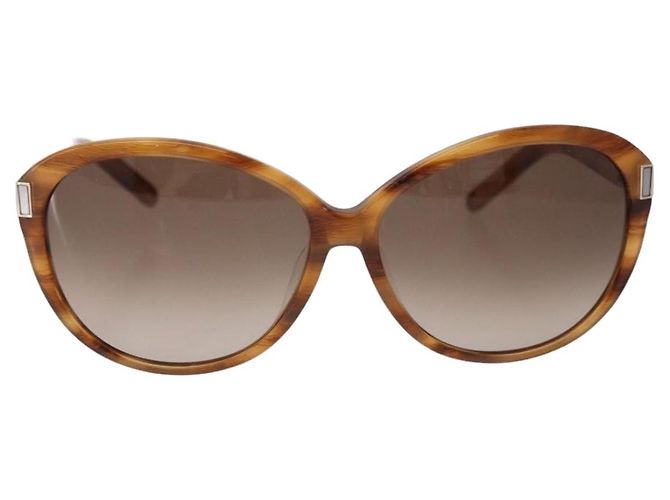 Chloé Gafas de sol Chloe de plástico Marrón Auth BA14435A Castaño - vista 2