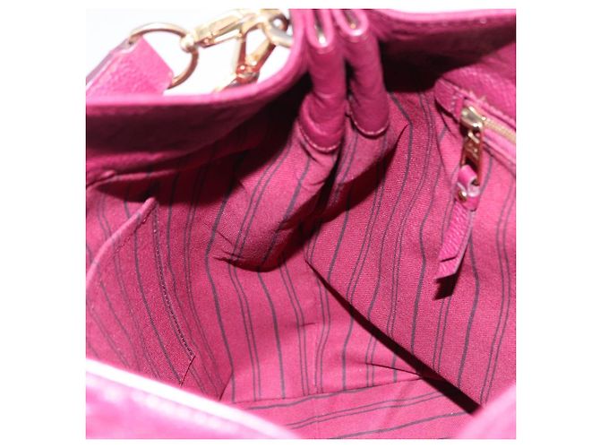 LOUIS VUITTON Bolsa de Ombro Monogram Empreinte Metis Vermelho Vinho M40813 Auth ka5209V Bordeaux - vista 20