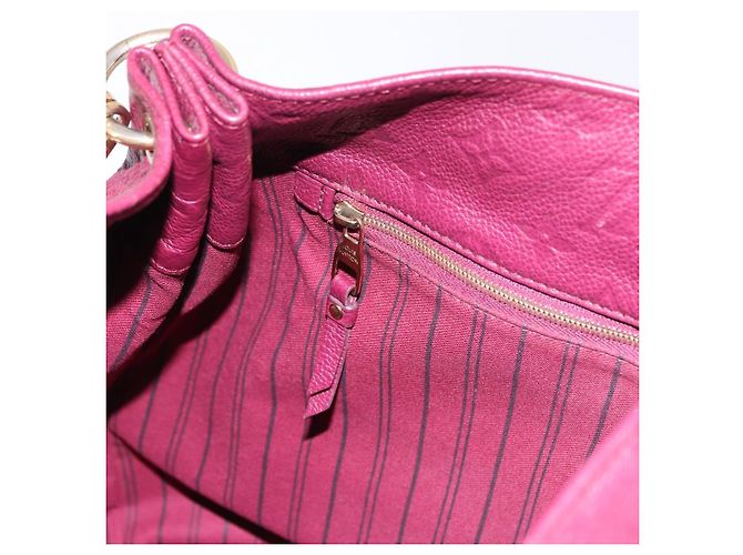 LOUIS VUITTON Bolsa de Ombro Monogram Empreinte Metis Vermelho Vinho M40813 Auth ka5209V Bordeaux - vista 21