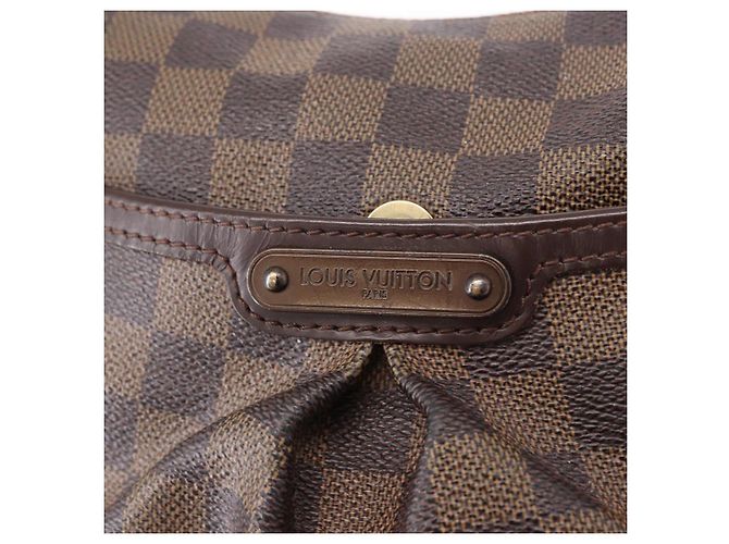 LOUIS VUITTON Damier Ebene Bloomsbury PM Shoulder Bag N42251 LV Auth bs36182 Borsa a tracolla - vista 15