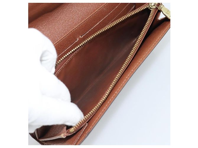LOUIS VUITTON Monogram Portefeuille Sarah Long Wallet M61734 LV Auth bs36109 Monogramma - vista 17