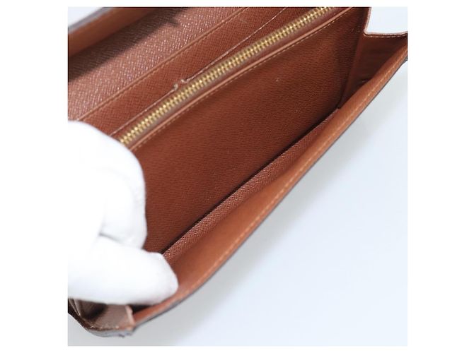 LOUIS VUITTON Monogram Portefeuille Sarah Long Wallet M61734 LV Auth bs36109 Monogramma - vista 18