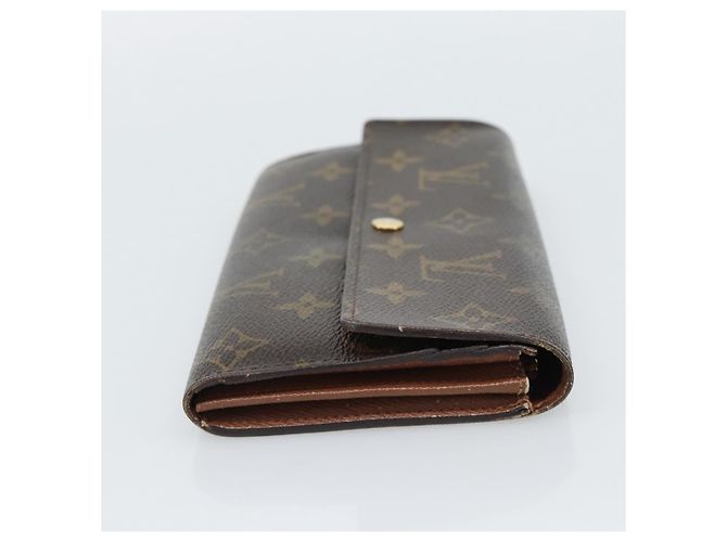 LOUIS VUITTON Monogram Portefeuille Sarah Long Wallet M61734 LV Auth bs36109 Monogramma - vista 5