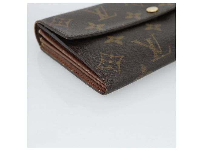 LOUIS VUITTON Monogram Portefeuille Sarah Long Wallet M61734 LV Auth bs36109 Monogramma - vista 9