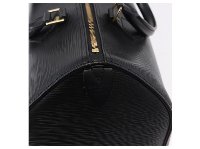 Borsa LOUIS VUITTON Epi Speedy 30 Noir Black M43002 LV Auth 190170SAV Nero - vista 16