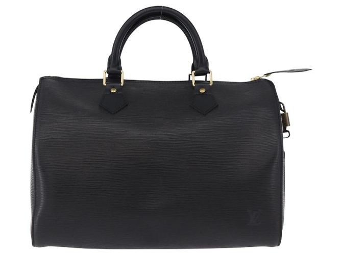 Borsa LOUIS VUITTON Epi Speedy 30 Noir Black M43002 LV Auth 190170SAV Nero - vista 2