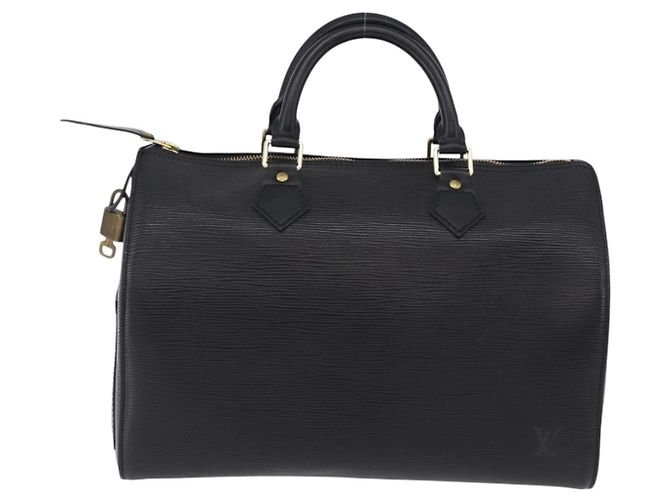 Borsa LOUIS VUITTON Epi Speedy 30 Noir Black M43002 LV Auth 190170SAV Nero - vista 3