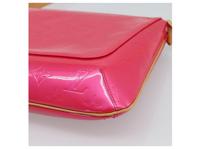 LOUIS VUITTON Monogram Vernis Thompson Street Fuchsia Pink M91215 Auth 191447V Rosa Fuschia - vista 12