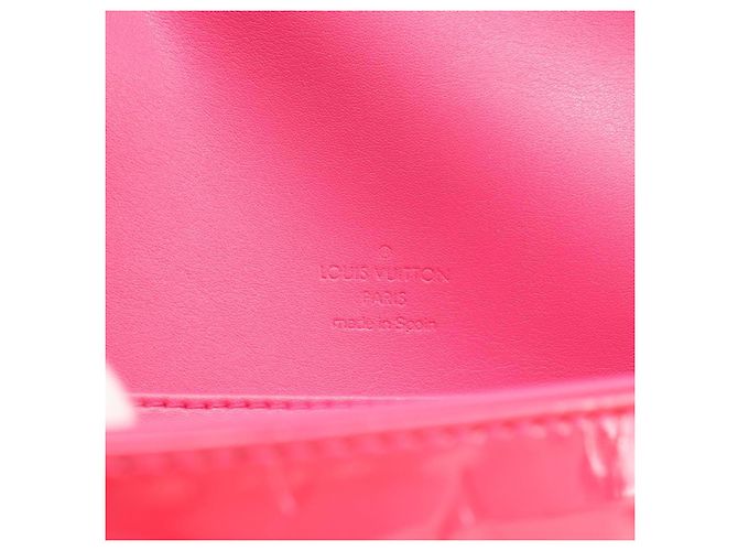 LOUIS VUITTON Monogram Vernis Thompson Street Fuchsia Pink M91215 Auth 191447V Rosa Fuschia - vista 15