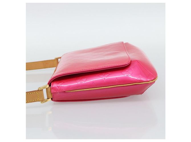 LOUIS VUITTON Monogram Vernis Thompson Street Fuchsia Pink M91215 Auth 191447V Rosa Fuschia - vista 4