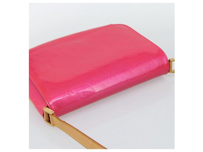 LOUIS VUITTON Monogram Vernis Thompson Street Fuchsia Pink M91215 Auth 191447V Rosa Fuschia - vista 6