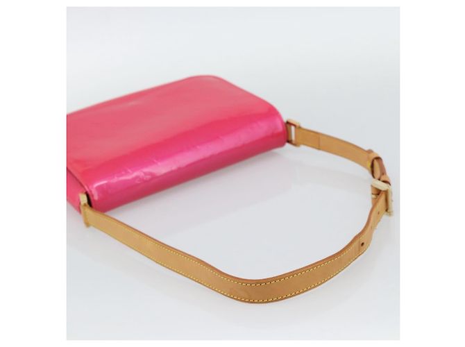 LOUIS VUITTON Monogram Vernis Thompson Street Fuchsia Pink M91215 Auth 191447V Rosa Fuschia - vista 7
