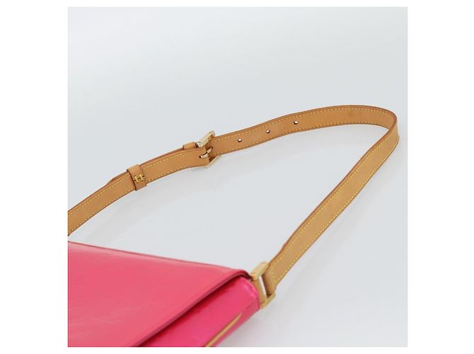 LOUIS VUITTON Monogram Vernis Thompson Street Fuchsia Pink M91215 Auth 191447V Rosa Fuschia - vista 8