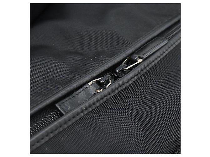 GUCCI Boston Bag Canvas Schwarz Silber Auth gh2175 - Ansicht 15