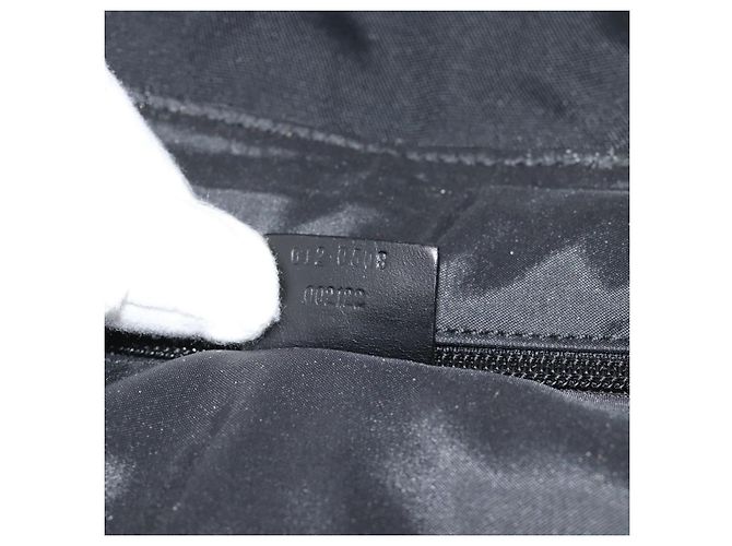 GUCCI Boston Bag Canvas Schwarz Silber Auth gh2175 - Ansicht 24