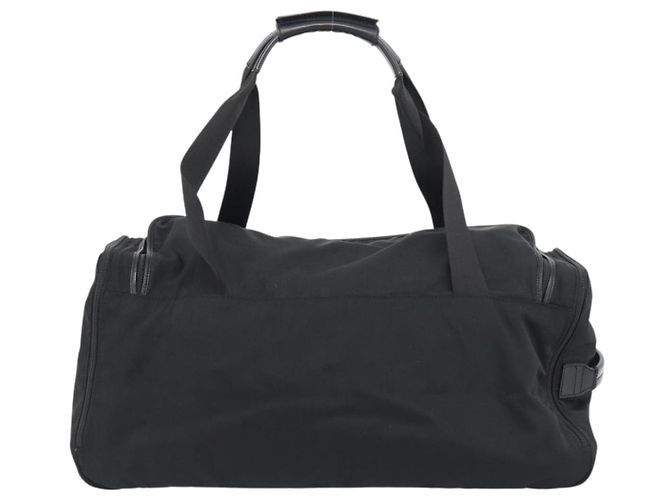 GUCCI Boston Bag Canvas Schwarz Silber Auth gh2175 - Ansicht 3